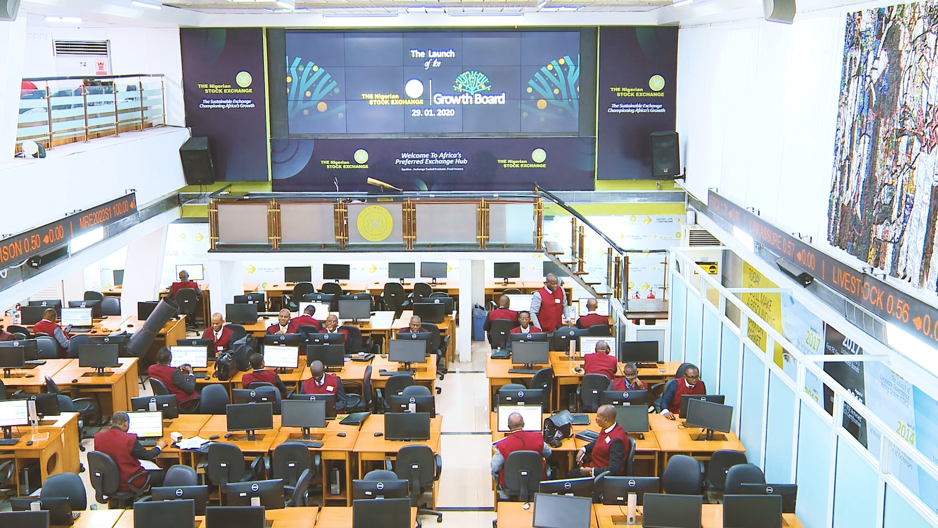 See the new NSE trading floor