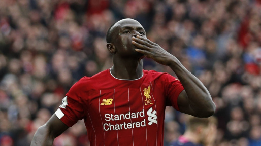 Liverpool forward, Sadio Mane, named PFA fans' player of the year