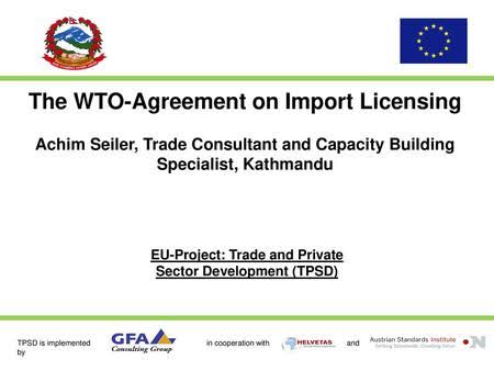WTO launches new import licensing platform