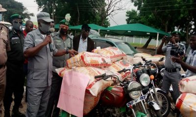 Customs seizes contraband items worth over N92m in three months