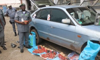 Nigeria Customs intercepts live cartridges