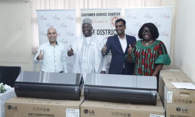 LG Electronics donates “new Artcool” air conditioning units to Wuse District Hospital Hospital Abuja