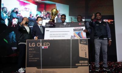 Farouk Manzo, 19,  wins LG OLED TV Gaming Challenge 