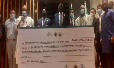 NNPC presents N621bn cheque for rehabilitation of 21 roads
