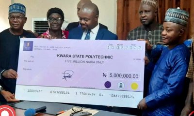 Polaris Bank donates for distance learning centre construction in Kwara State Polytechnic 