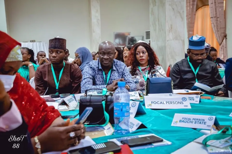 Some participants at the training on Digitization and Registration for Programme Managers & Master Trainers of the Social Investment Programme.