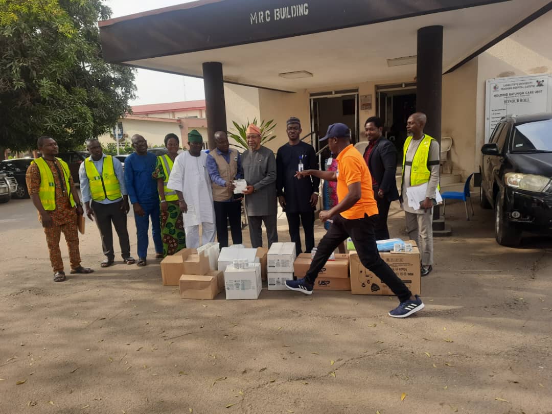 NEMA distributes medical consumables to Lagos hospitals