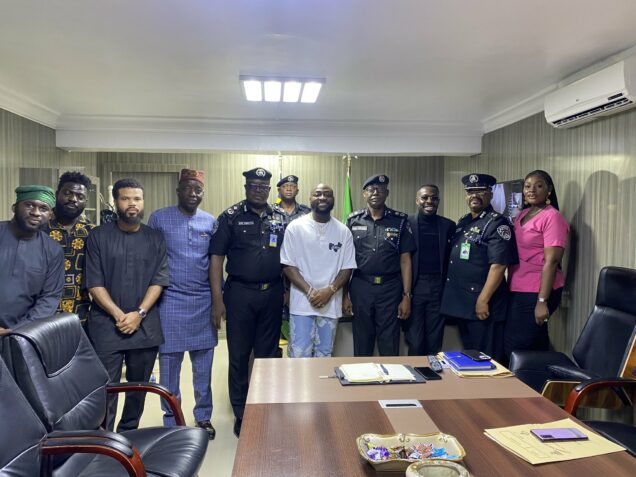 Davido and his team