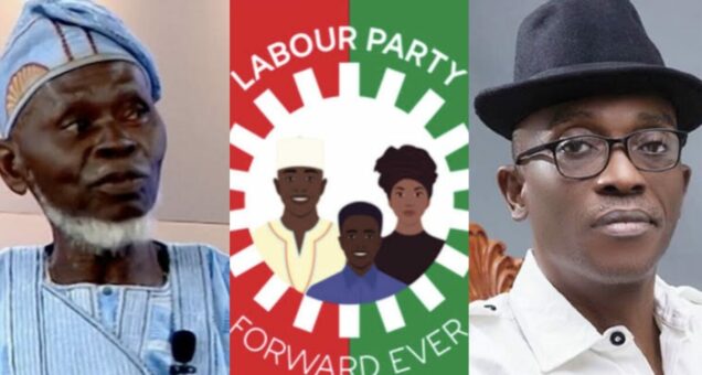 Apapa, Labour Party logo, Abure