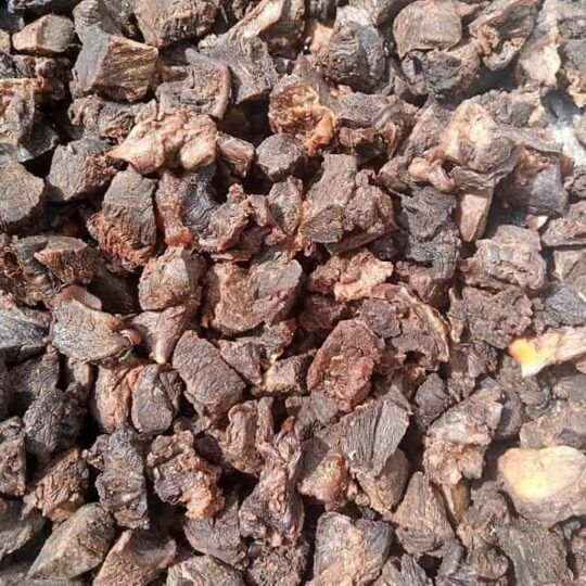 Dry meat