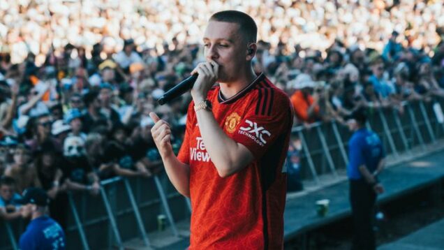 Aitch gave fans a look